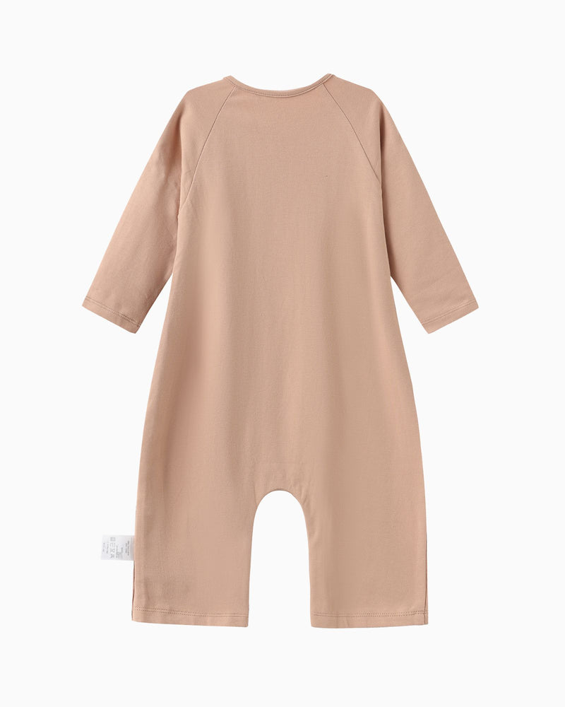 Capybara In Onsen Long Sleeves Baby Romper