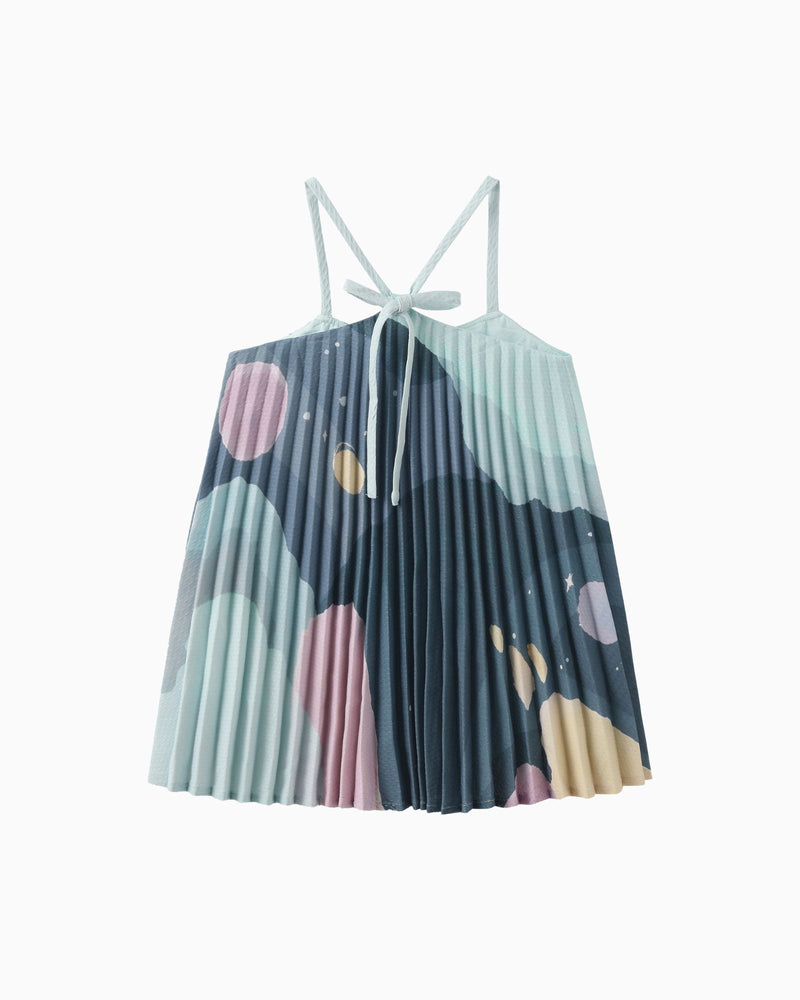 Stargaze Crystal Pleated Sundress