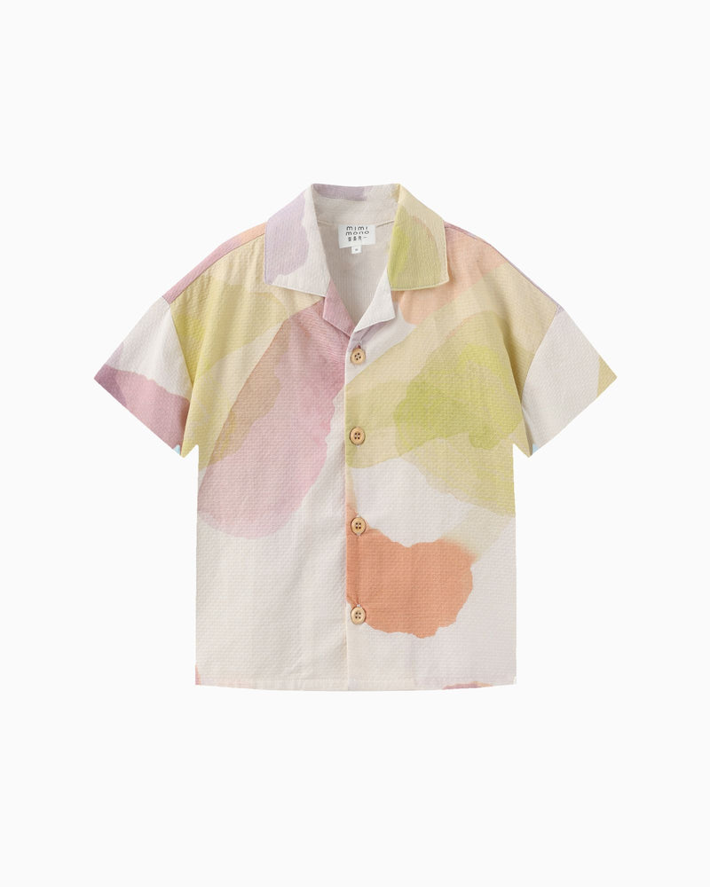 Fruity Retreat Adult's Camp Collar Shirt