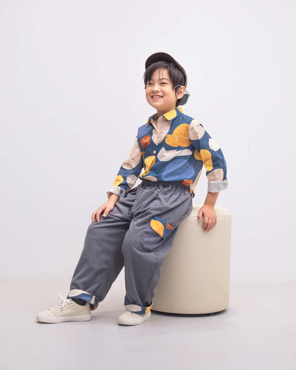 Pre-order: Blob Pop Kids Collar Shirt