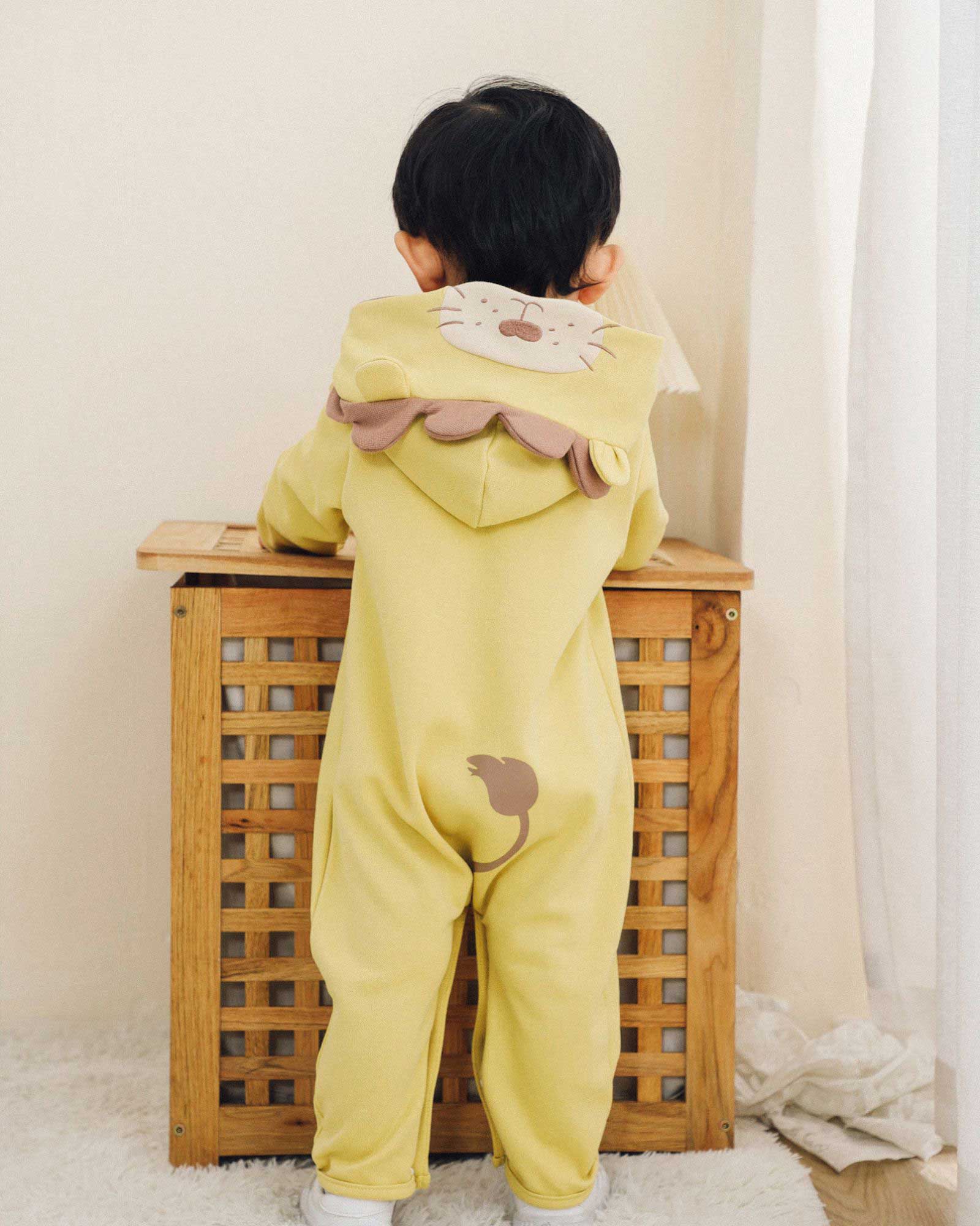 Lion Hoodie Romper