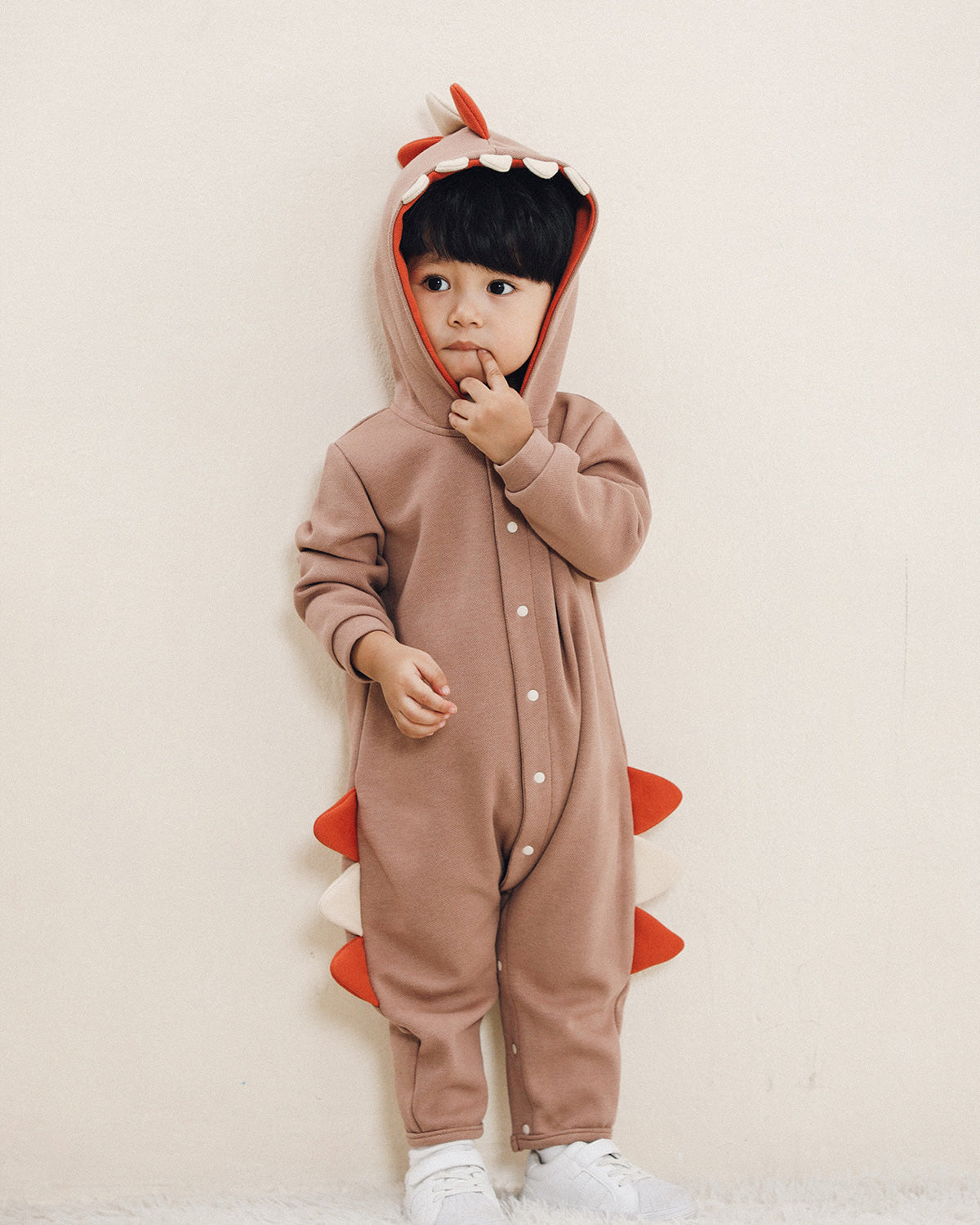 Dinosaur Hoodie Romper