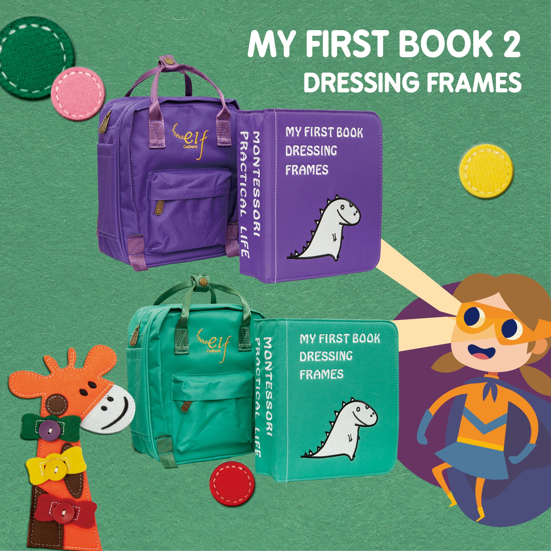 My First Book 2 - Dressing Frames (3Y+)